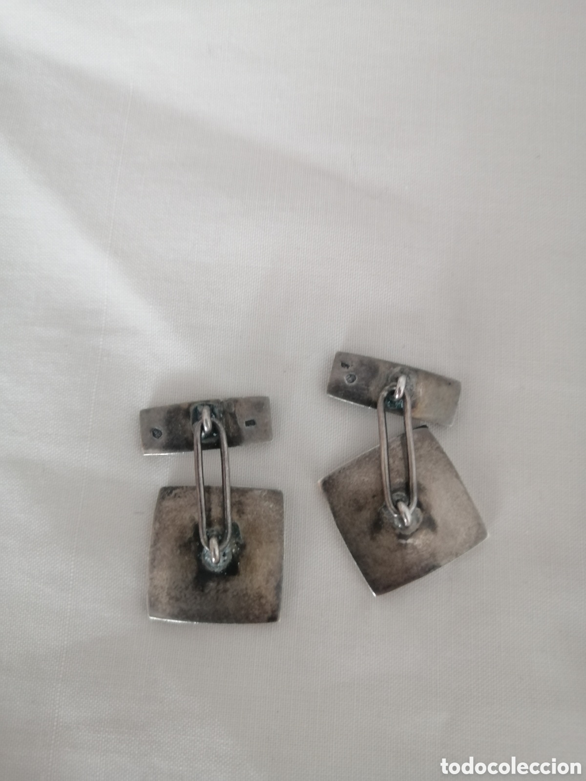 Antig&uuml;edades: Antiguos gemelos de plata - Foto 4