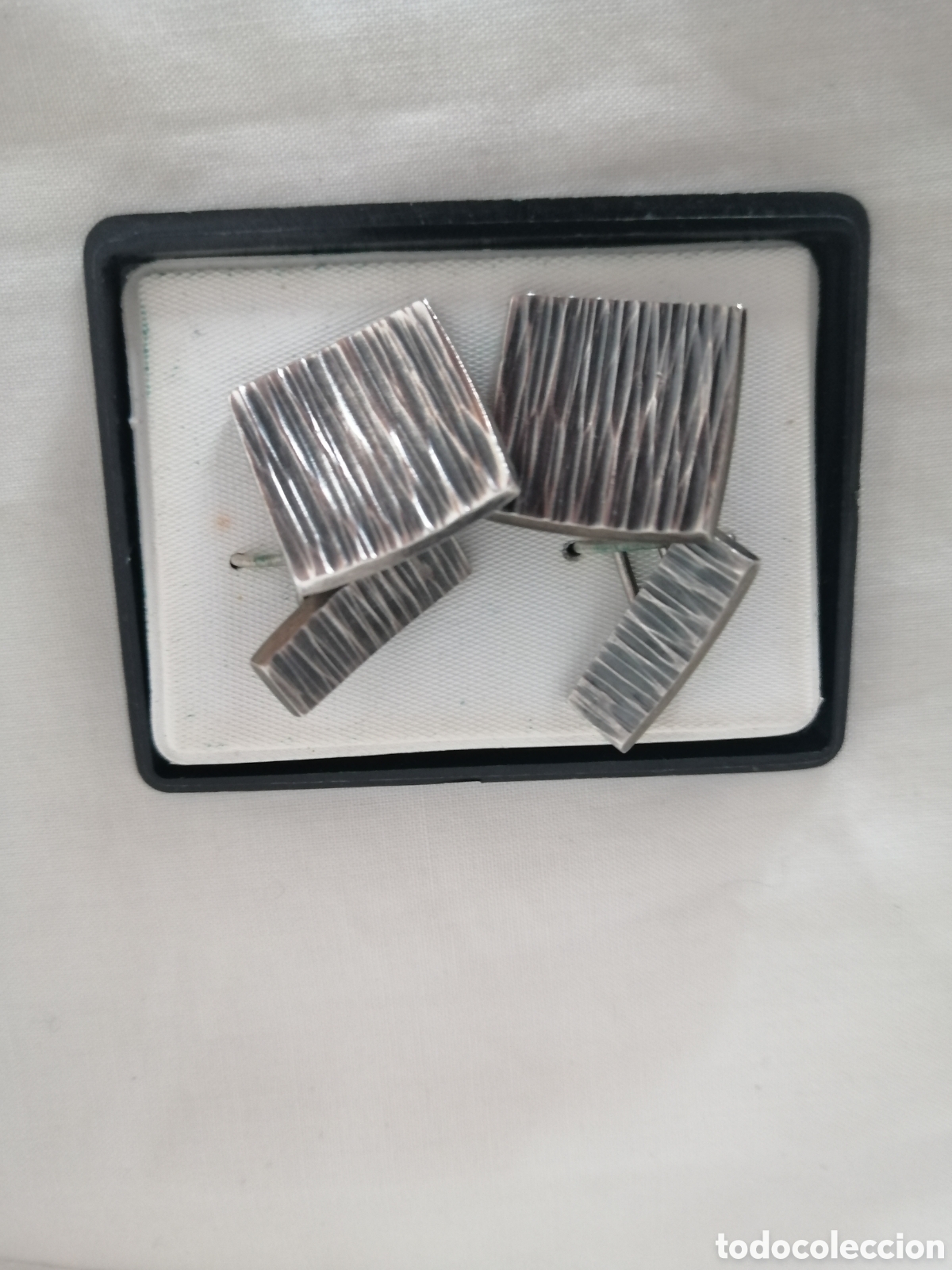 Antig&uuml;edades: Antiguos gemelos de plata - Foto 5