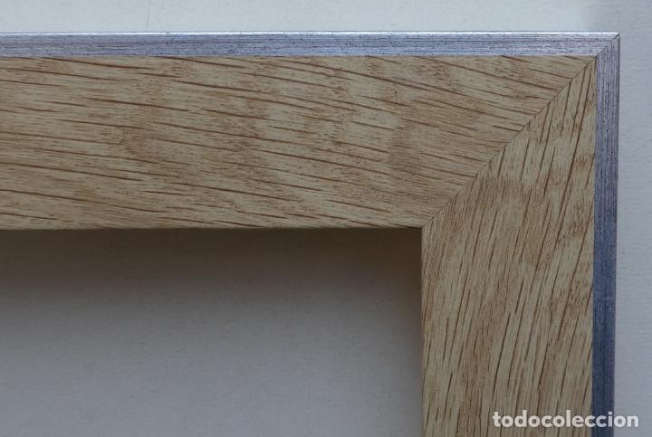 Antig&uuml;edades: Bonito marco de madera mide interior 35X19 cm - Foto 2