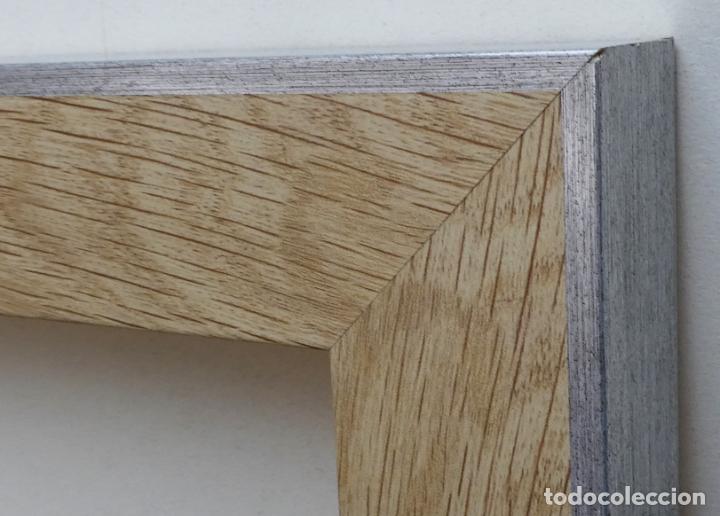 Antig&uuml;edades: Bonito marco de madera mide interior 35X19 cm - Foto 1