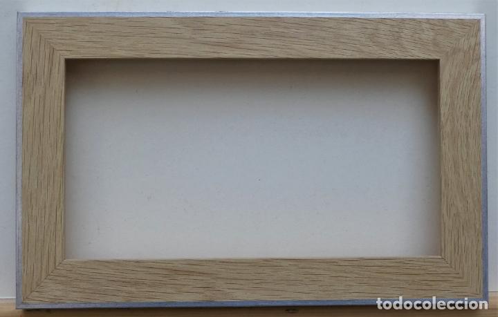 Antig&uuml;edades: Bonito marco de madera mide interior 35X19 cm - Foto 3