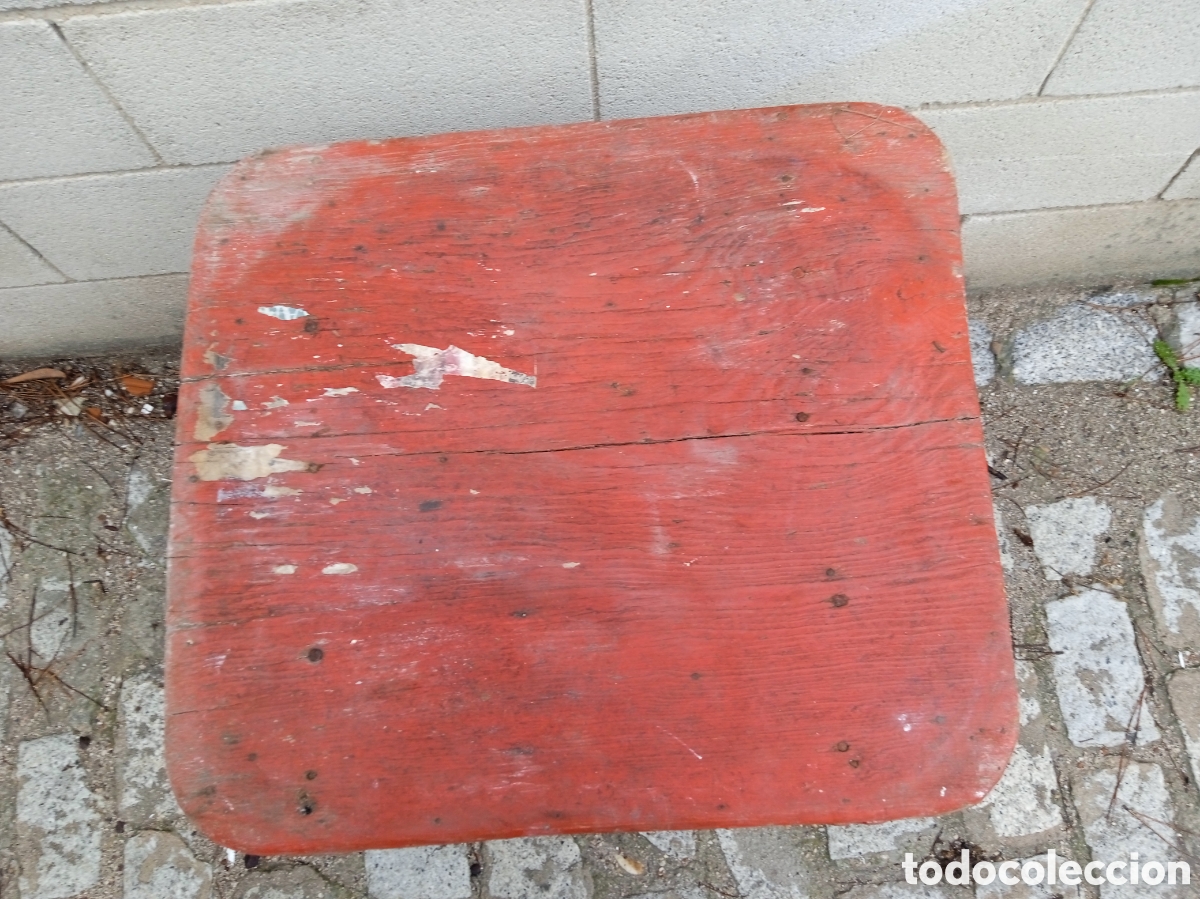 Antig&uuml;edades: ANTIGUA MESA AUXILIAR PARA RESTAURAR - Foto 5