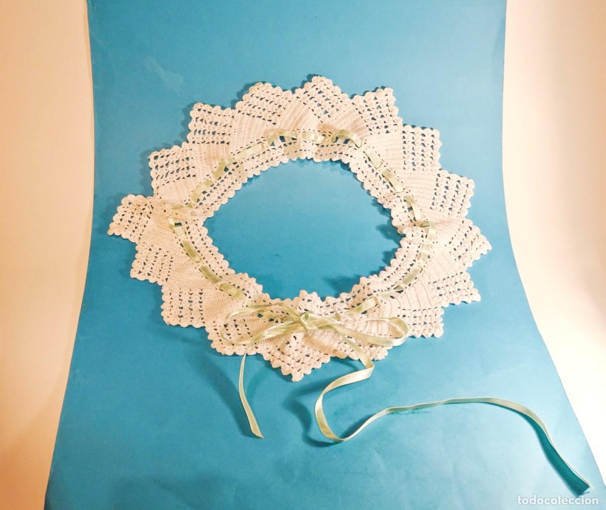 Antig&uuml;edades: Cuello de ganchillo crochet - Foto 1