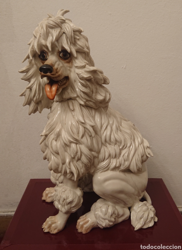 Antig&uuml;edades: Hermoso caniche blanco (Algora) - Foto 1