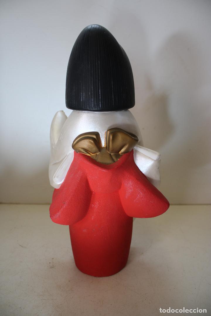 Antig&uuml;edades: figura japonesa geisa - Foto 3