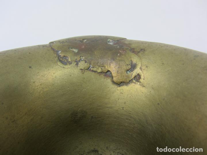 Antig&uuml;edades: Mortero/Almirez de bronce - s.XVIII - Foto 5