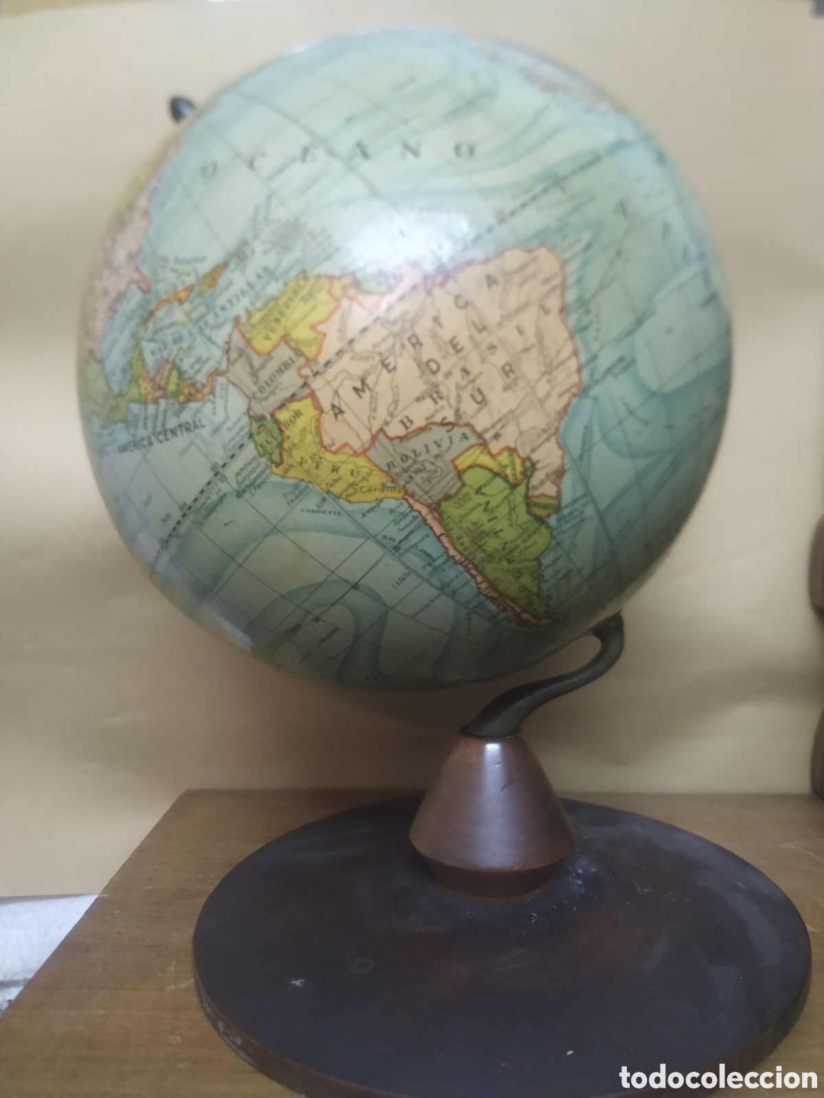 Antig&uuml;edades: Globo terr&aacute;queo de yeso - Foto 1