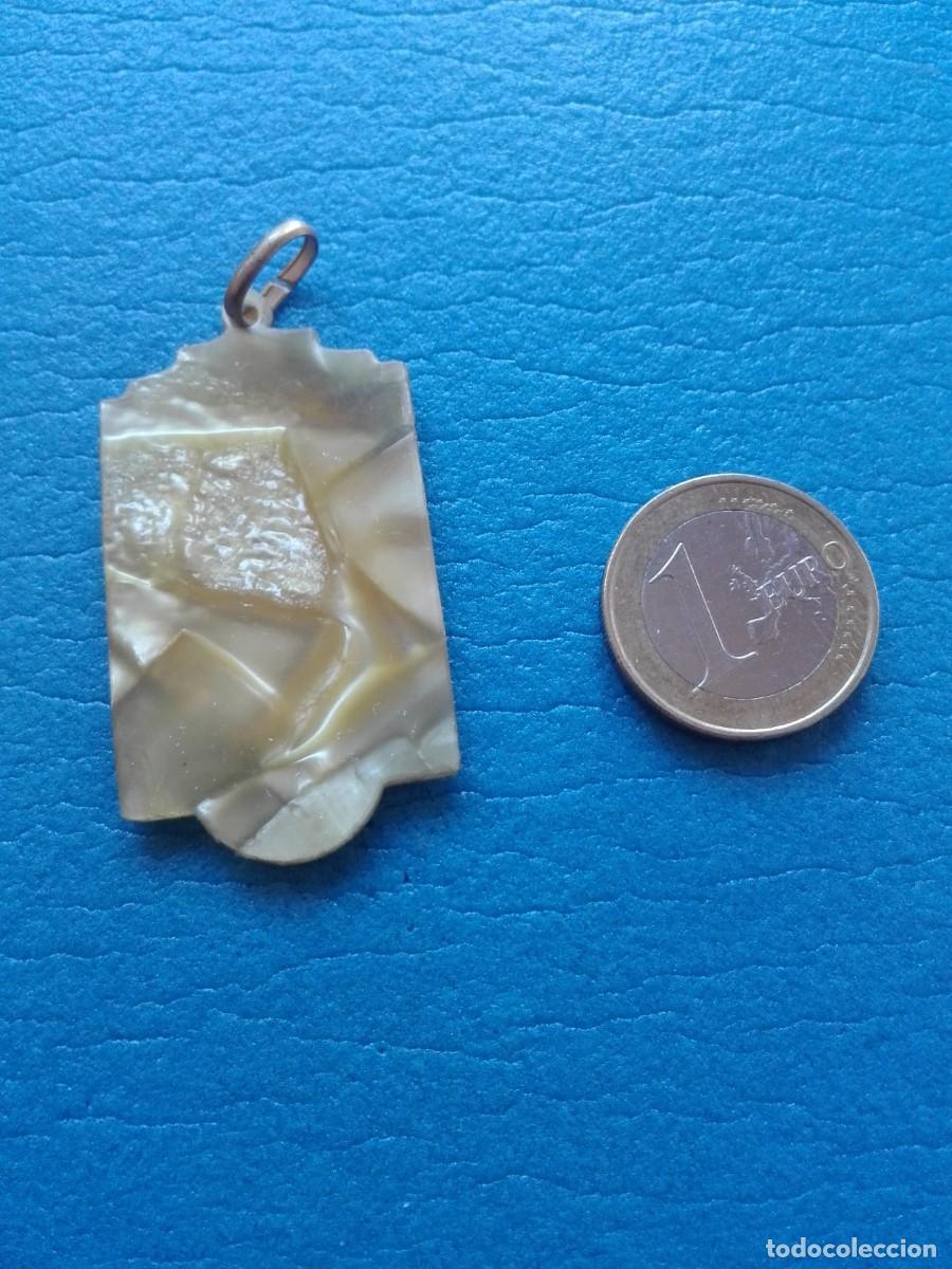 Antig&uuml;edades: MEDALLA RELIGIOSA CORAZON DE JESUS - Foto 2