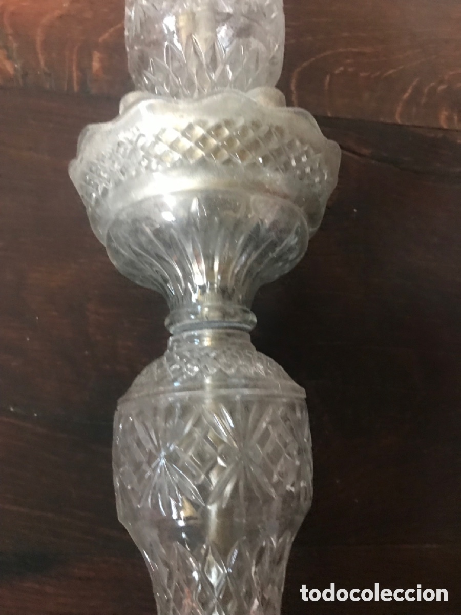 Antig&uuml;edades: Cuerpo de l&aacute;mpara sin brazos - Foto 4