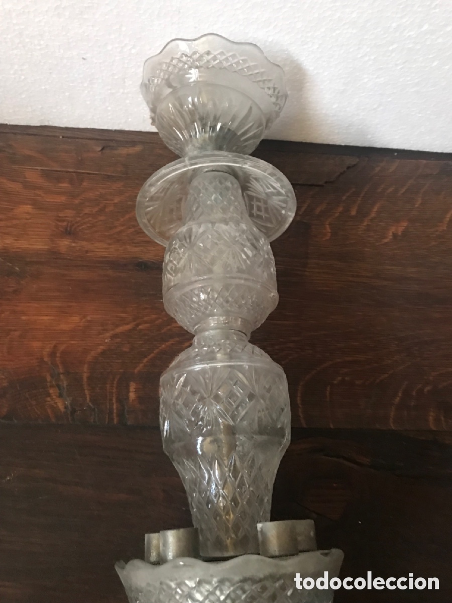 Antig&uuml;edades: Cuerpo de l&aacute;mpara sin brazos - Foto 5