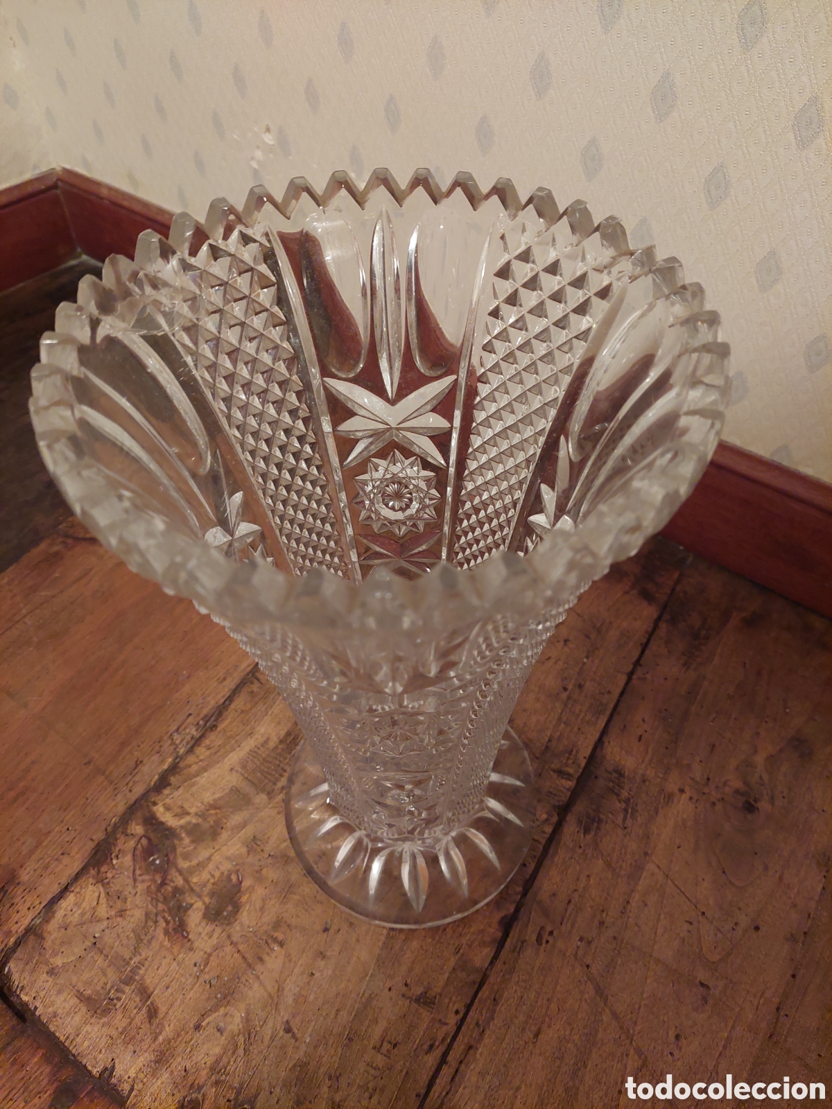 Antig&uuml;edades: Jarr&oacute;n de cristal - Foto 2