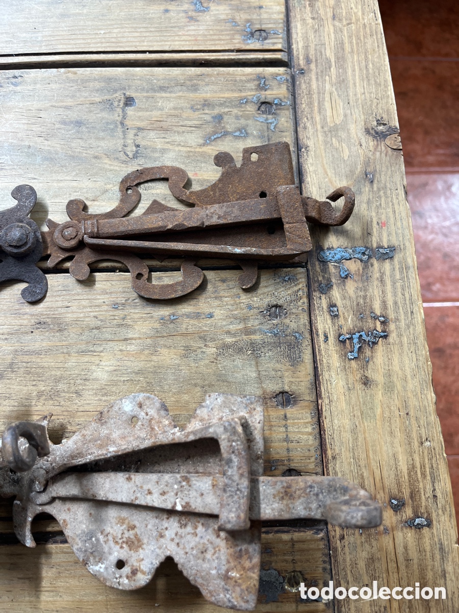 Antig&uuml;edades: Lote d&eacute; herrajes antiguos - Foto 3