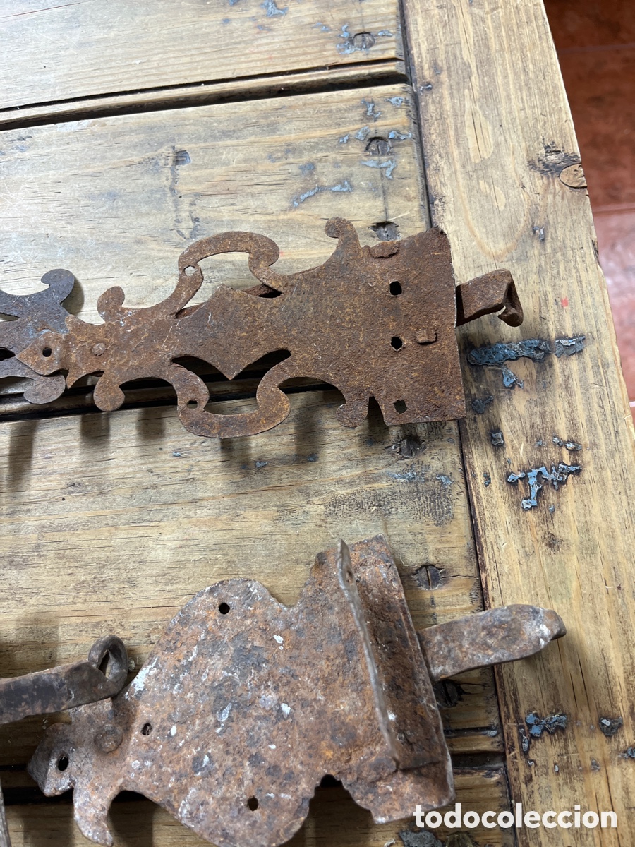 Antig&uuml;edades: Lote d&eacute; herrajes antiguos - Foto 5