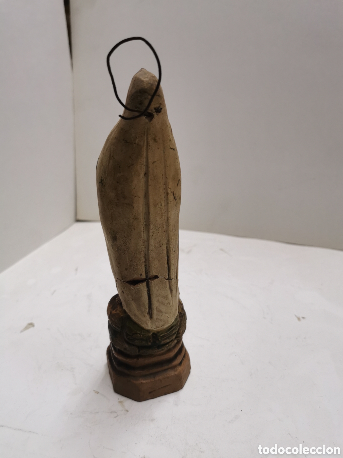 Antig&uuml;edades: Virgen de terracota - Foto 5