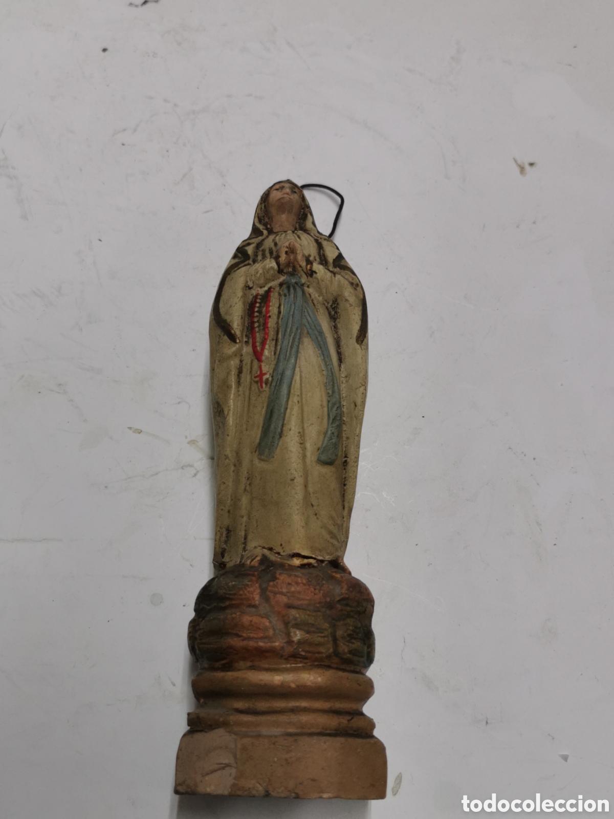 Antig&uuml;edades: Virgen de terracota - Foto 7