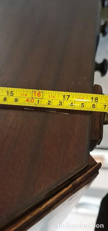 Antig&uuml;edades: Bureau Secreter de Iroko y Palosanto - Foto 16