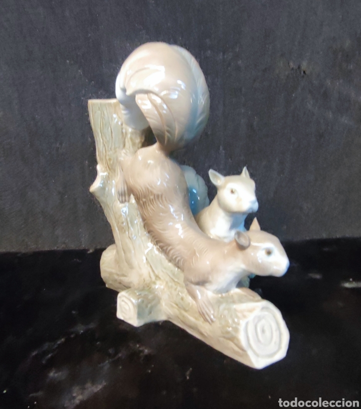 Antig&uuml;edades: Pareja de Ardillas de Lladro - Foto 2