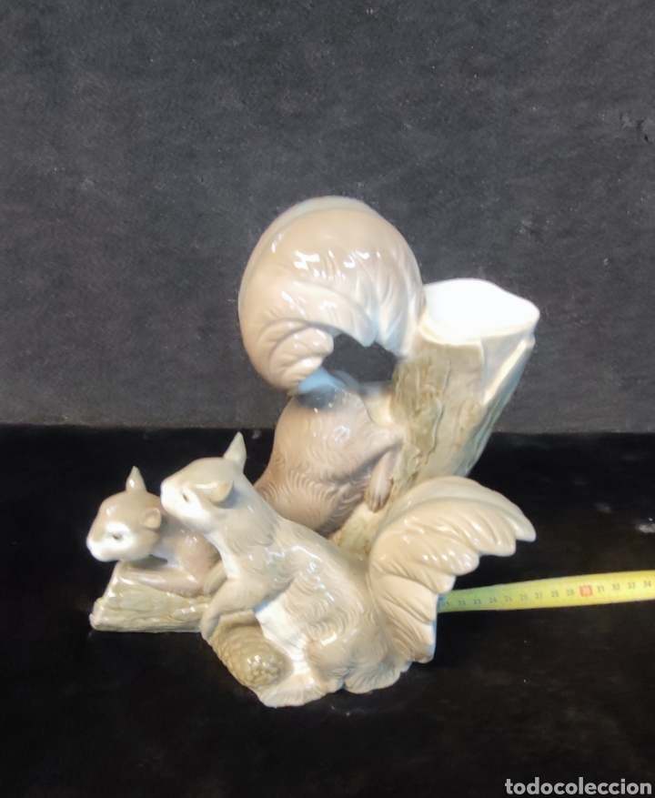 Antig&uuml;edades: Pareja de Ardillas de Lladro - Foto 9