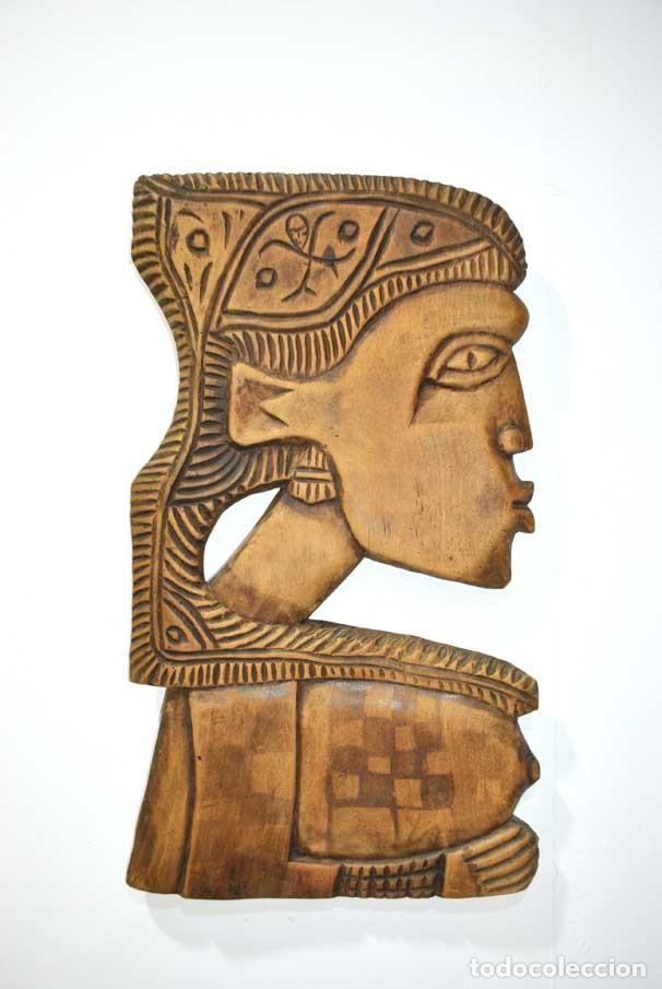 Antiques: ESCULTURA DE PARED MADERA TALLADA