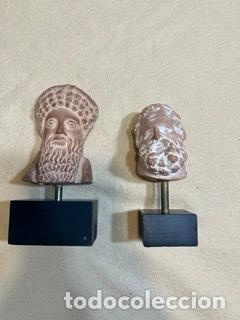 Antiquit&eacute;s: PAREJA FIGURAS ANTIGUA GRECIA