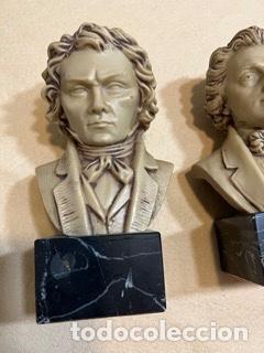 Antig&uuml;edades: LOTE FIGURAS RESINA BASE MARMOL - Foto 2