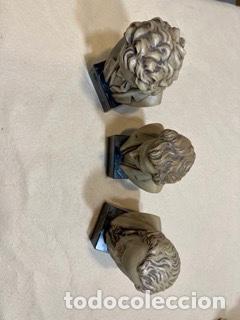 Antig&uuml;edades: LOTE FIGURAS RESINA BASE MARMOL - Foto 5
