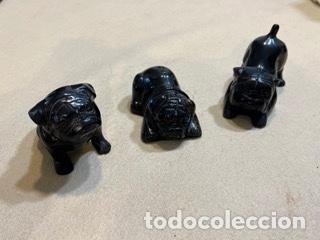 Antig&uuml;edades: LOTE PERROS BRONCE - Foto 1