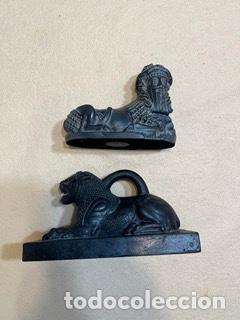 Antig&uuml;edades: PAREJA FIGURAS EGIPCIAS - Foto 2