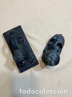 Antig&uuml;edades: PAREJA FIGURAS EGIPCIAS - Foto 3
