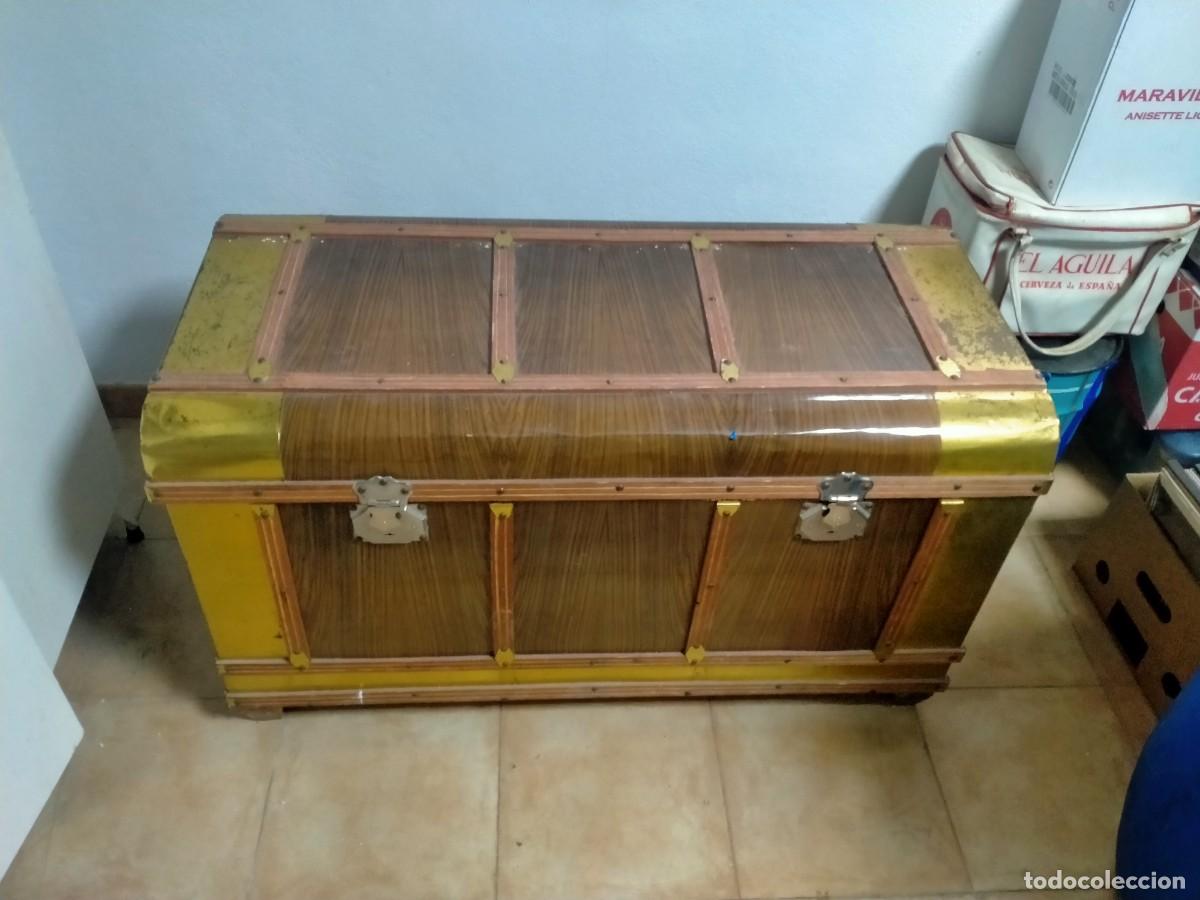 Antig&uuml;edades: baul antiguo - Foto 2