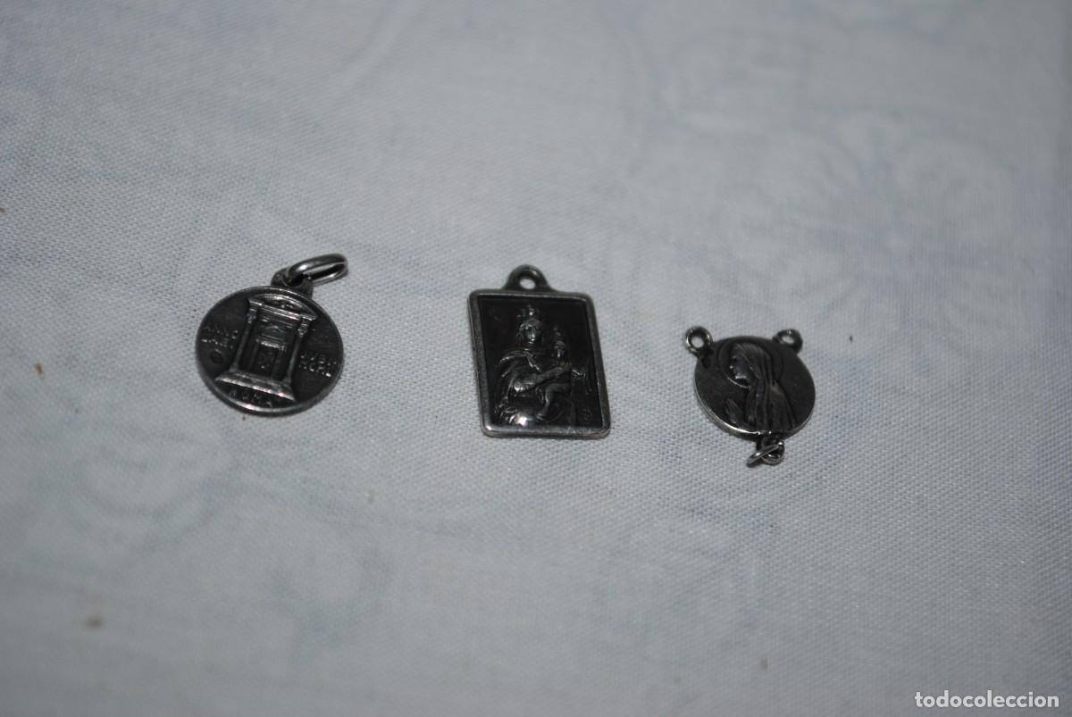 Antig&uuml;edades: PEQUE&Ntilde;AS MEDALLAS DE PLATA . - Foto 2