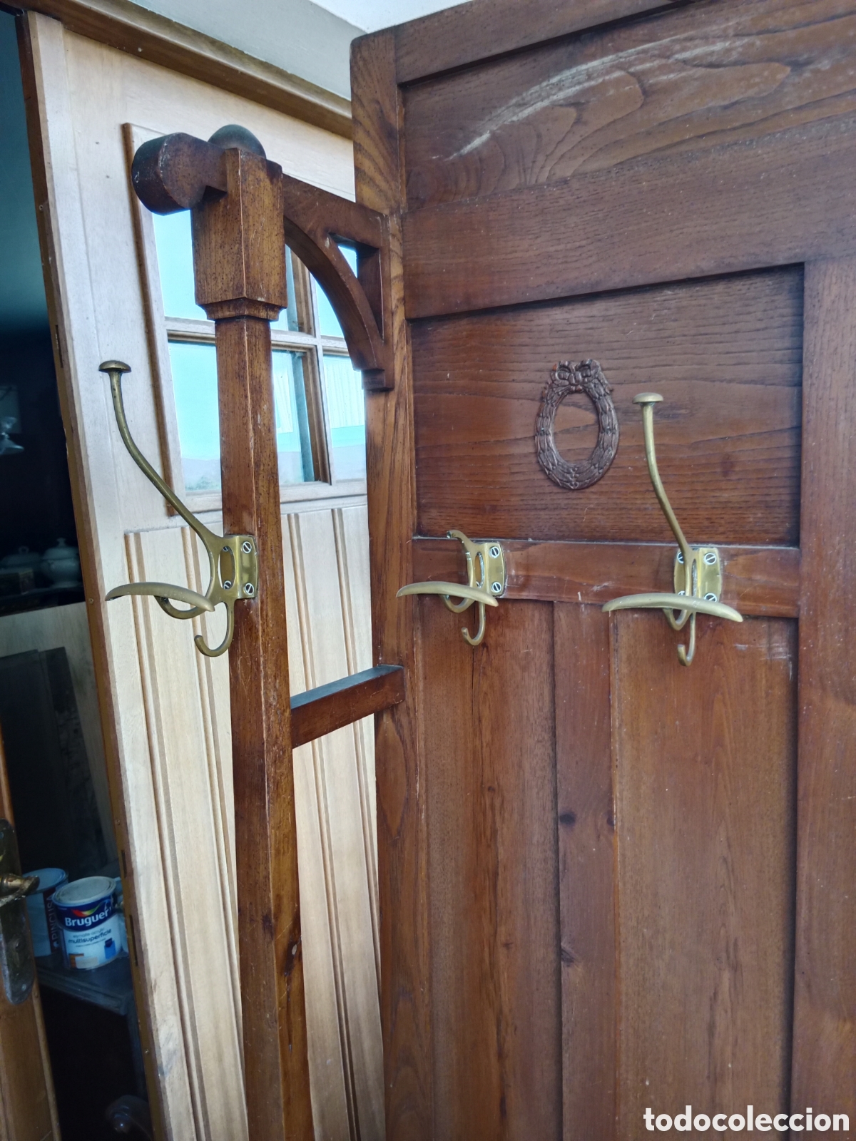 Antig&uuml;edades: Perchero modernista de pared - Foto 7
