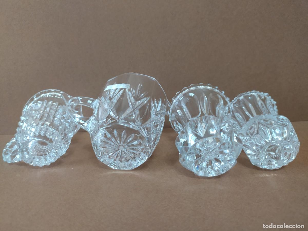 Antig&uuml;edades: LOTE CRISTAL TALLADO. - Foto 6