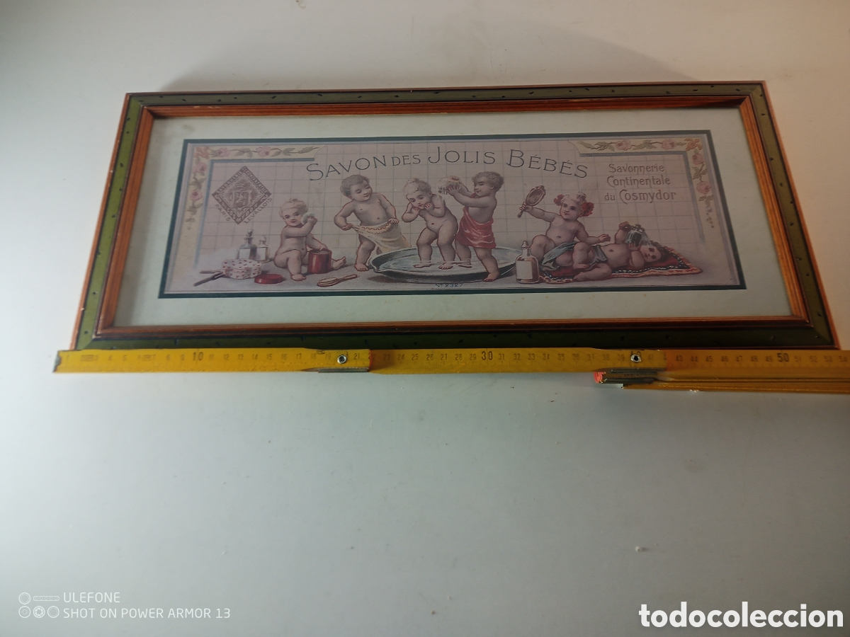 Antig&uuml;edades: Cuadro publicidad jab&oacute;n - Foto 4