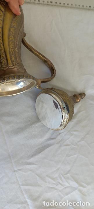 Antig&uuml;edades: CAFETERA O TETERA DE METAL ARABE - Foto 7