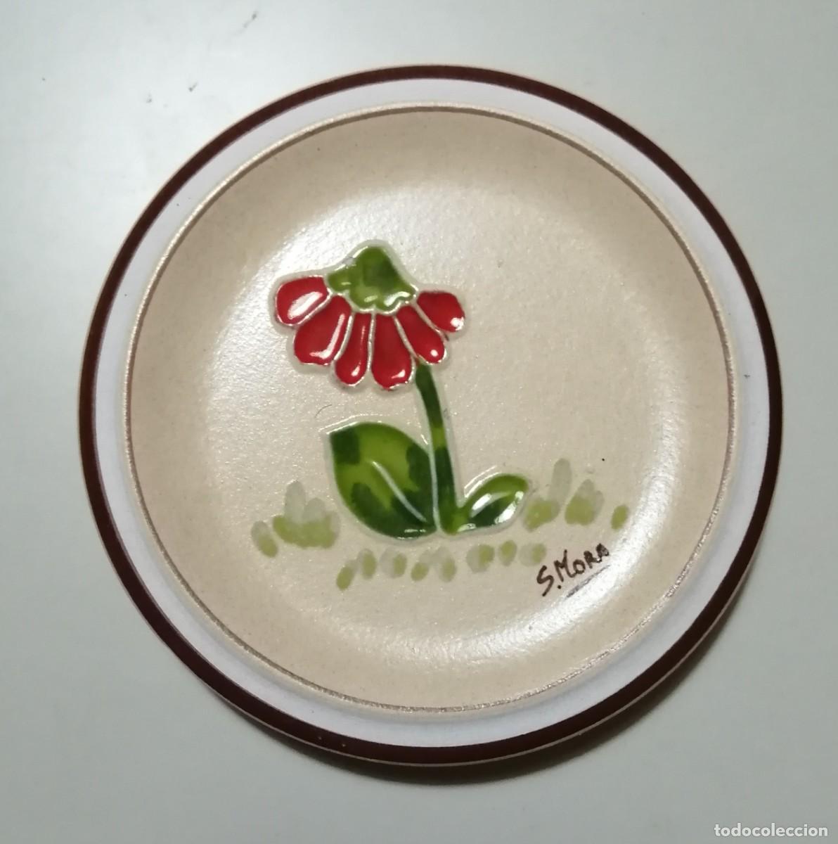 Antig&uuml;edades: Plato de Cer&aacute;mica, decoraci&oacute;n, S. MORA - Foto 1