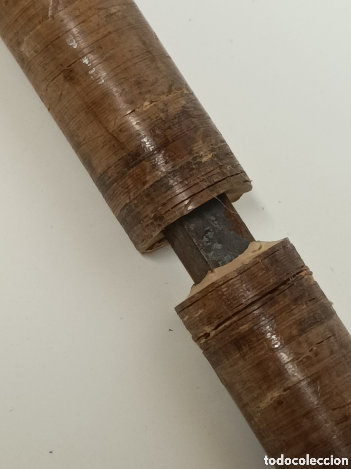 Antig&uuml;edades: Bast&oacute;n naipes 86cm - Foto 8