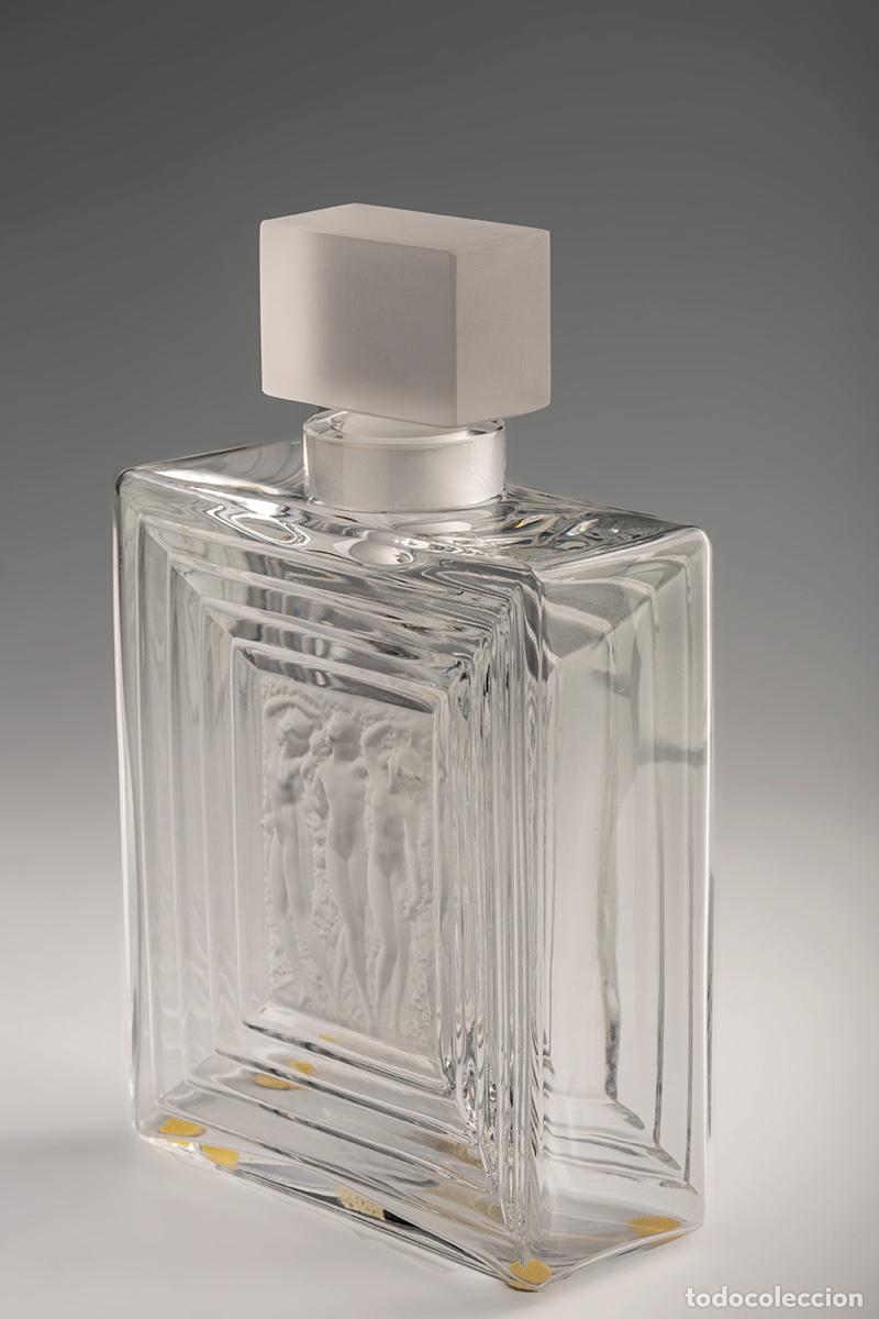 Antig&uuml;edades: Botella perfume Lalique Dunca n&ordm;3 - Foto 3