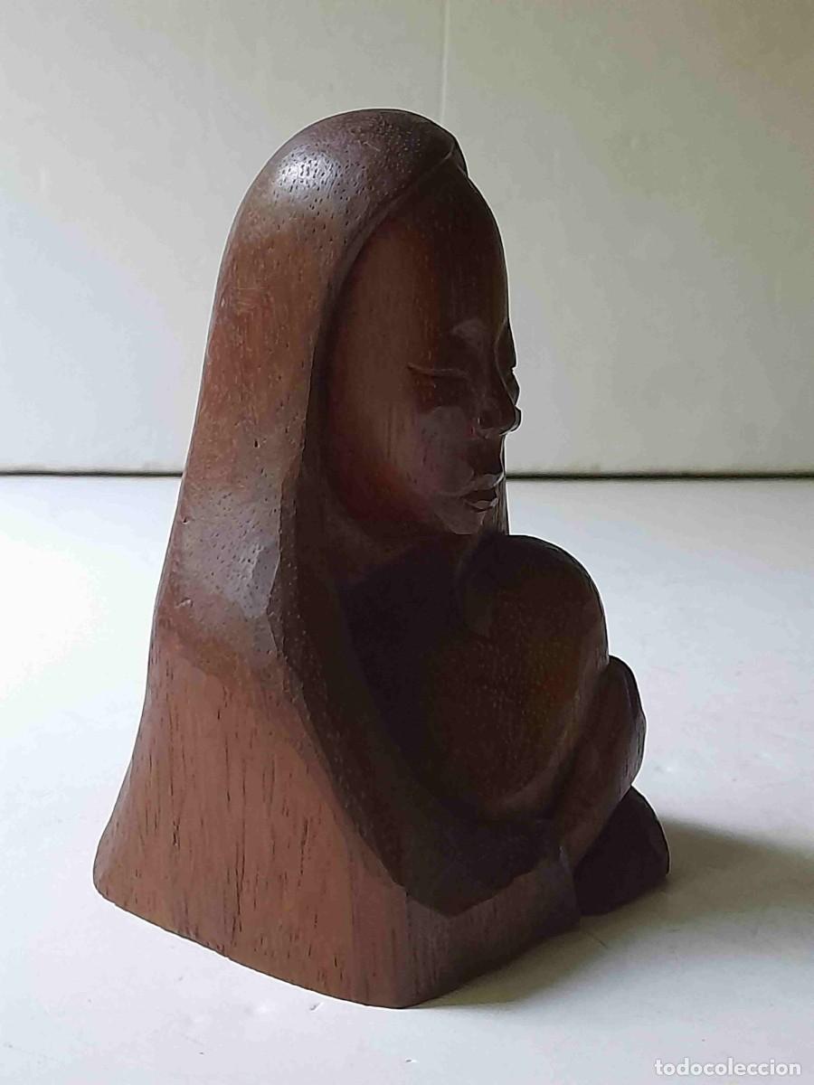 Antig&uuml;edades: figura de madera tallada - Foto 8