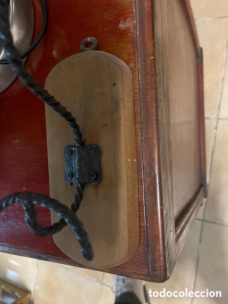 Antig&uuml;edades: Perchero antiguo de pared madera - Foto 3