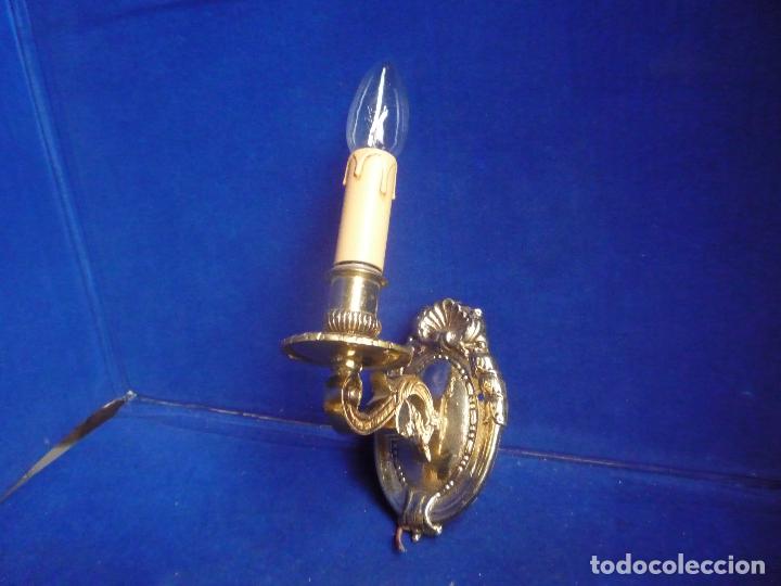 Antig&uuml;edades: APLIQUE BRONCE ANTIGUO - Foto 1