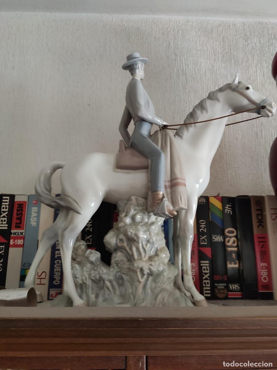 Antig&uuml;edades: Figura jinete lladro - Foto 1