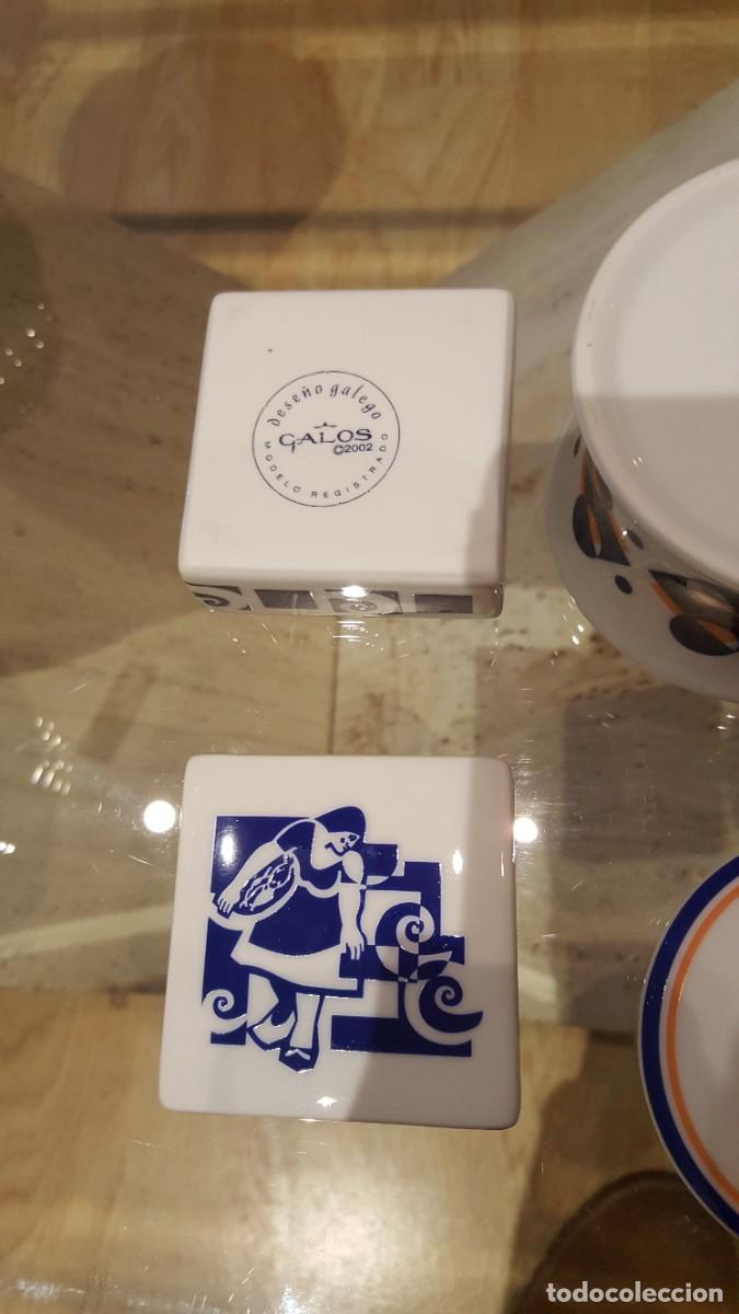 Antig&uuml;edades: CAJAS DE CERAMICA DE GALOS - Foto 3