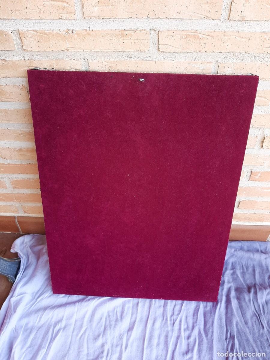 Antig&uuml;edades: CUADRO CON REPUJADO CON TALLA DE LA VIRGEN DE GUADALUPE - Foto 13