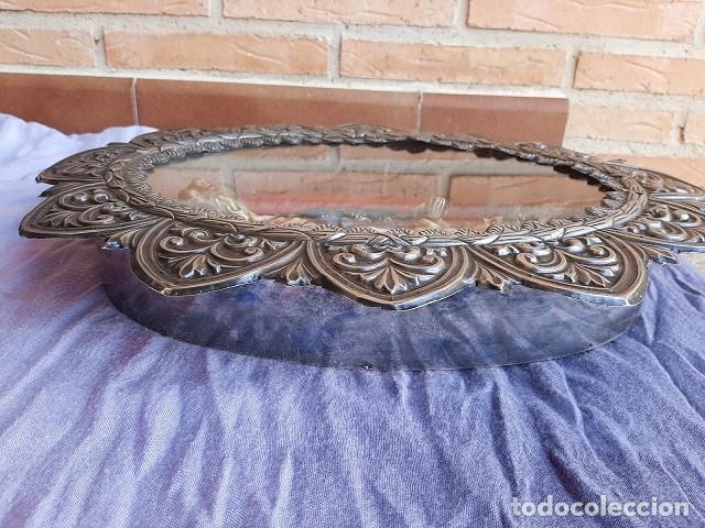 Antig&uuml;edades: CAPILLA REPUJADA CON TALLA DE LA VIRGEN DE GUADALUPE - Foto 14