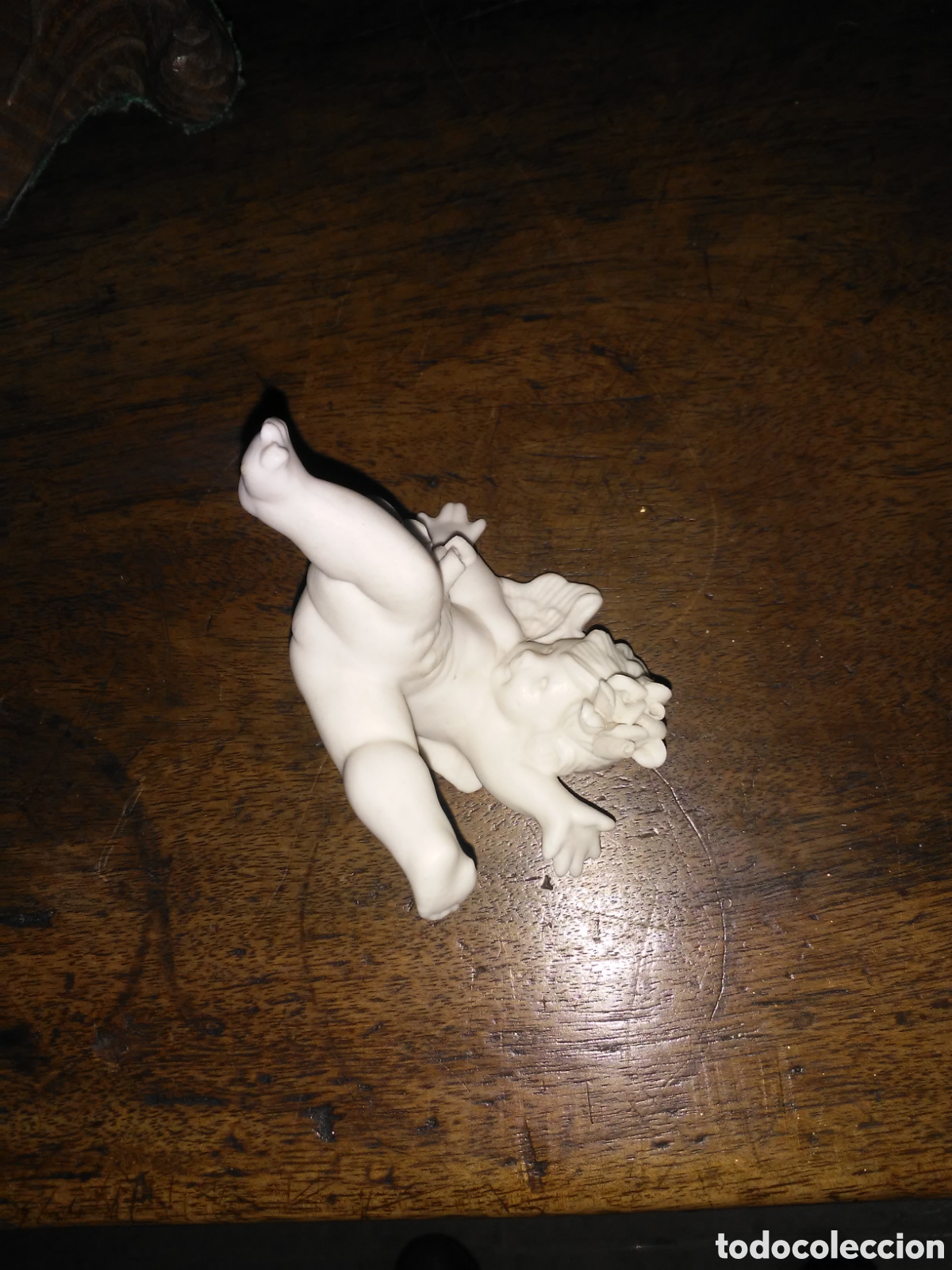 Antig&uuml;edades: Angelito porcelana 8 cm. - Foto 2