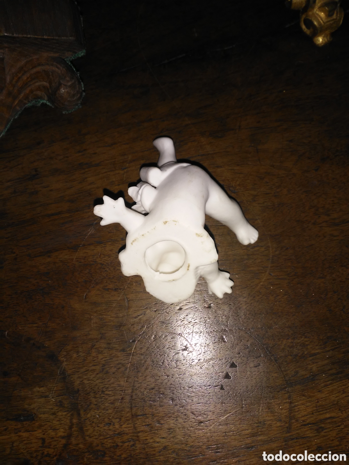 Antig&uuml;edades: Angelito porcelana 8 cm. - Foto 3
