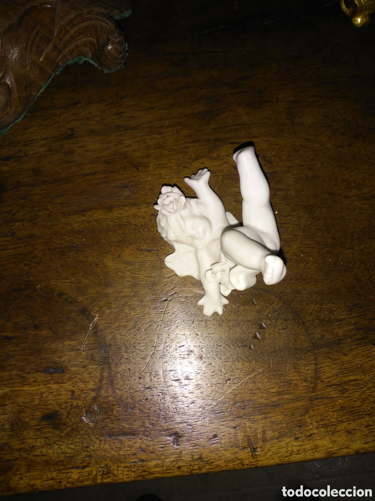 Antig&uuml;edades: Angelito porcelana 8 cm. - Foto 1