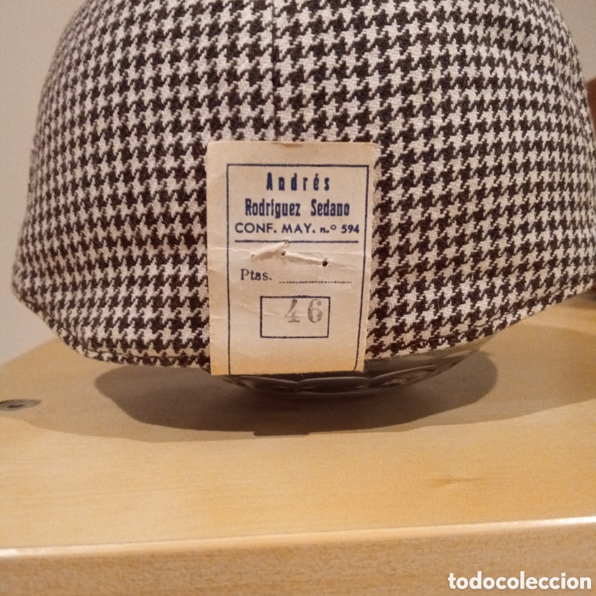 Antig&uuml;edades: Gorrito antiguo de ni&ntilde;o - Foto 4