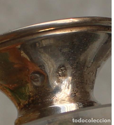 Antig&uuml;edades: cubitera cristal y plata de ley - Foto 5